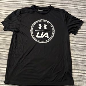 Under Armour Mens Black Medium Fitted Shirt